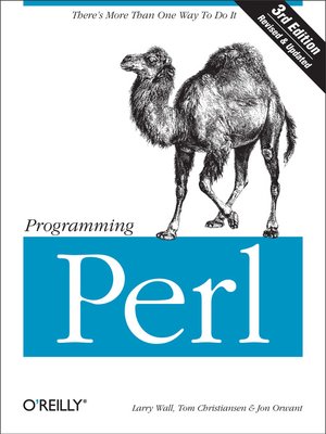 cover image of Programming Perl
